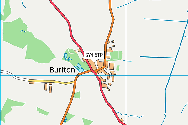 SY4 5TP map - OS VectorMap District (Ordnance Survey)