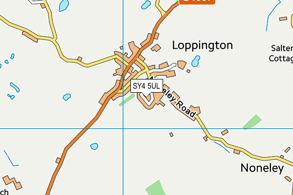 SY4 5UL map - OS VectorMap District (Ordnance Survey)