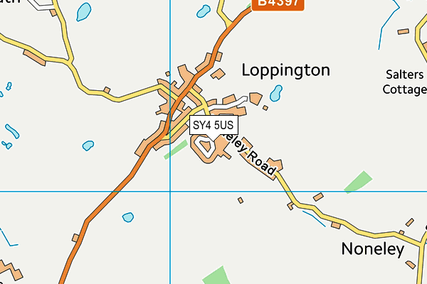 SY4 5US map - OS VectorMap District (Ordnance Survey)