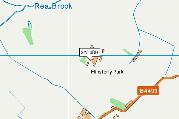 SY5 0DH map - OS VectorMap District (Ordnance Survey)