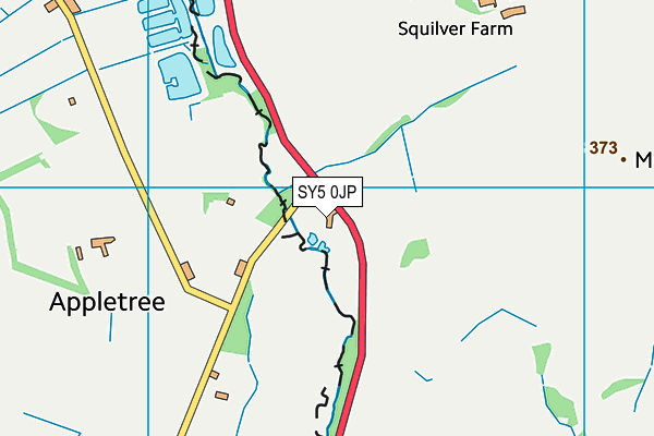 SY5 0JP map - OS VectorMap District (Ordnance Survey)