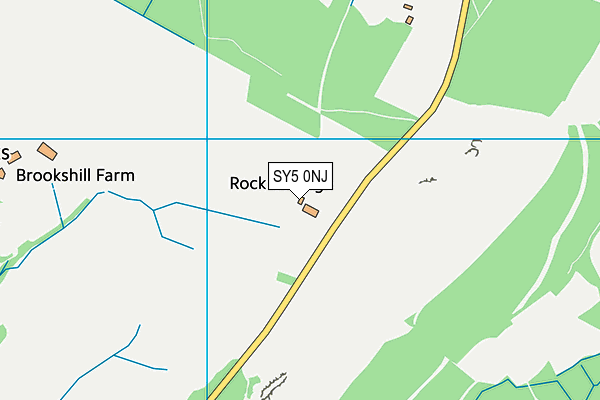 SY5 0NJ map - OS VectorMap District (Ordnance Survey)