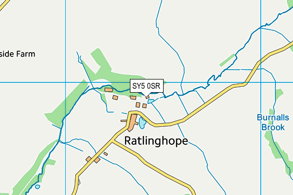 SY5 0SR map - OS VectorMap District (Ordnance Survey)