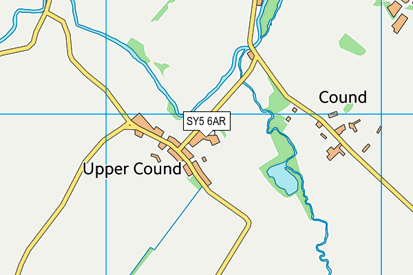 SY5 6AR map - OS VectorMap District (Ordnance Survey)