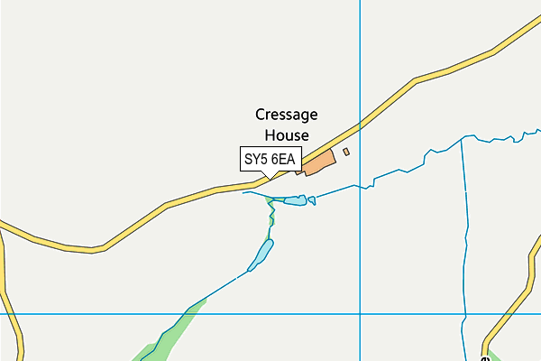 SY5 6EA map - OS VectorMap District (Ordnance Survey)