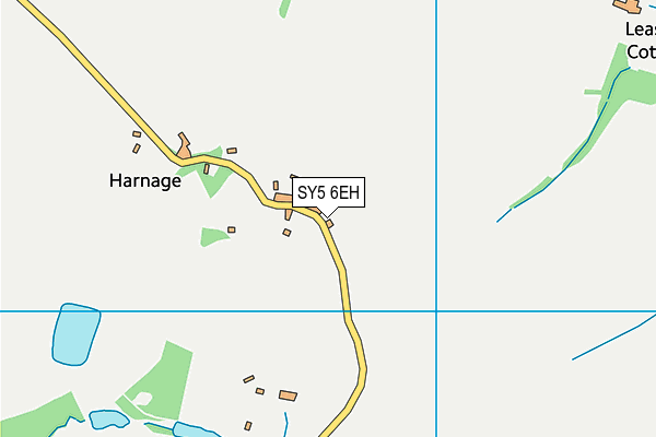 SY5 6EH map - OS VectorMap District (Ordnance Survey)