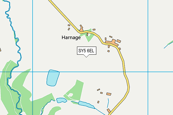 SY5 6EL map - OS VectorMap District (Ordnance Survey)