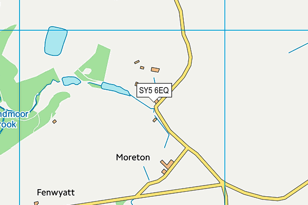 SY5 6EQ map - OS VectorMap District (Ordnance Survey)