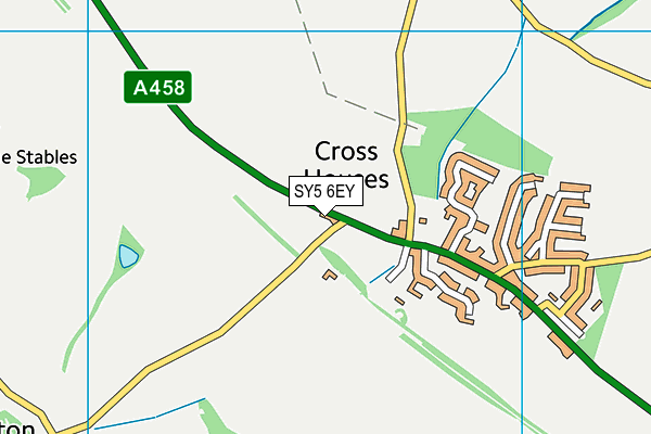 SY5 6EY map - OS VectorMap District (Ordnance Survey)