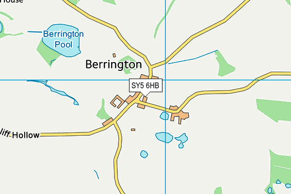 SY5 6HB map - OS VectorMap District (Ordnance Survey)