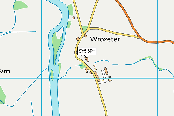 SY5 6PH map - OS VectorMap District (Ordnance Survey)