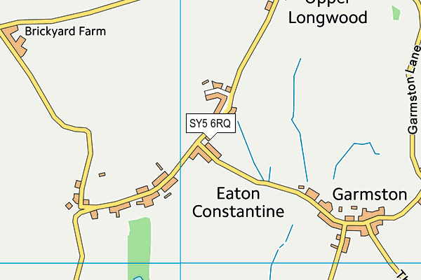 SY5 6RQ map - OS VectorMap District (Ordnance Survey)