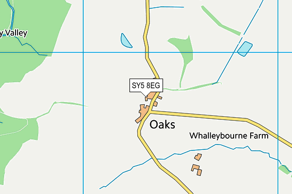 SY5 8EG map - OS VectorMap District (Ordnance Survey)