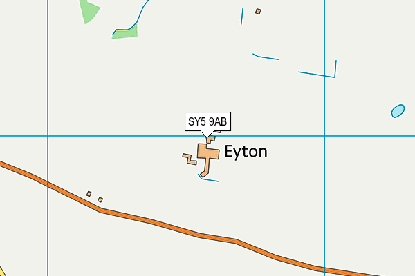 SY5 9AB map - OS VectorMap District (Ordnance Survey)