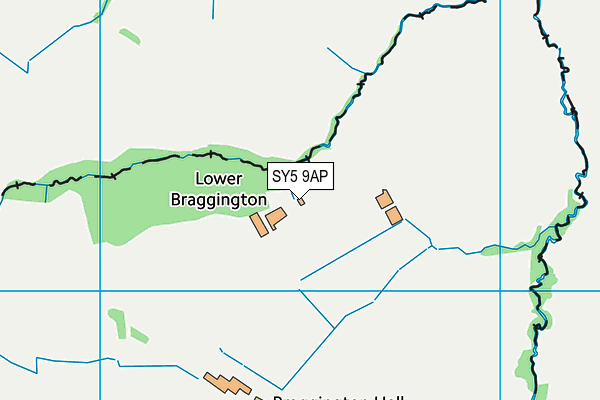 SY5 9AP map - OS VectorMap District (Ordnance Survey)