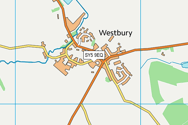 SY5 9EQ map - OS VectorMap District (Ordnance Survey)