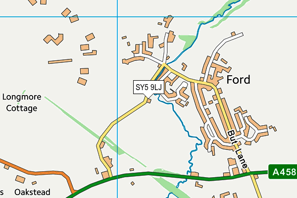 SY5 9LJ map - OS VectorMap District (Ordnance Survey)