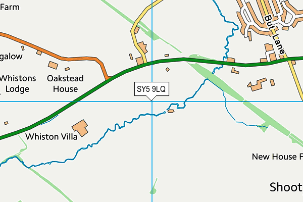 SY5 9LQ map - OS VectorMap District (Ordnance Survey)