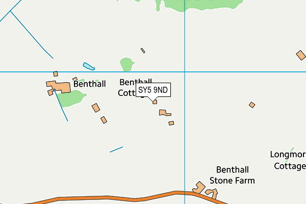 SY5 9ND map - OS VectorMap District (Ordnance Survey)