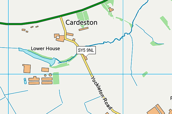 SY5 9NL map - OS VectorMap District (Ordnance Survey)