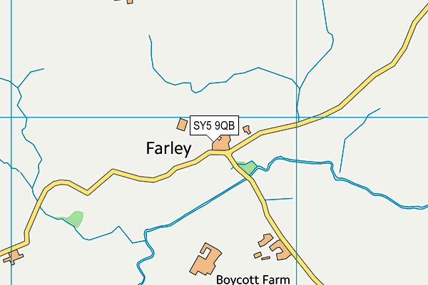 SY5 9QB map - OS VectorMap District (Ordnance Survey)