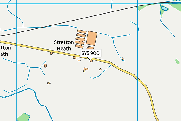 SY5 9QQ map - OS VectorMap District (Ordnance Survey)