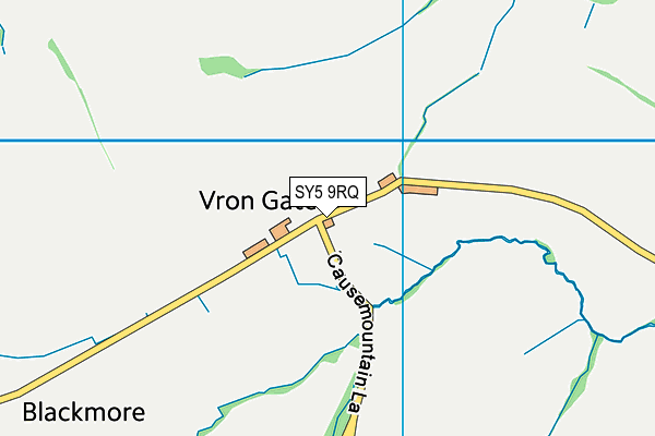 SY5 9RQ map - OS VectorMap District (Ordnance Survey)