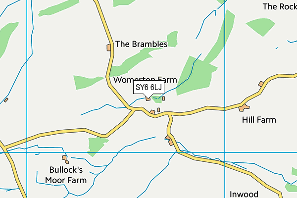 SY6 6LJ map - OS VectorMap District (Ordnance Survey)