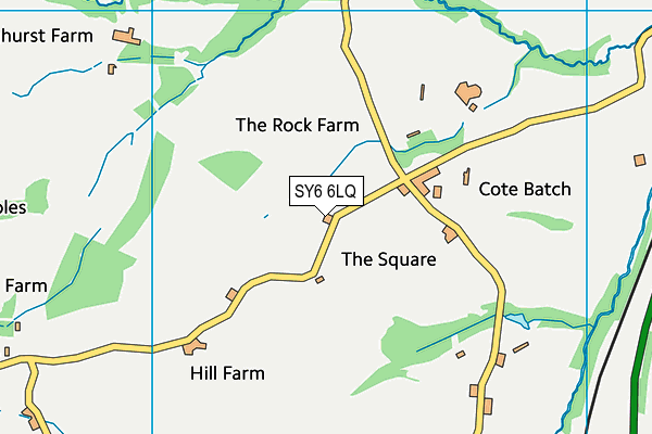 SY6 6LQ map - OS VectorMap District (Ordnance Survey)