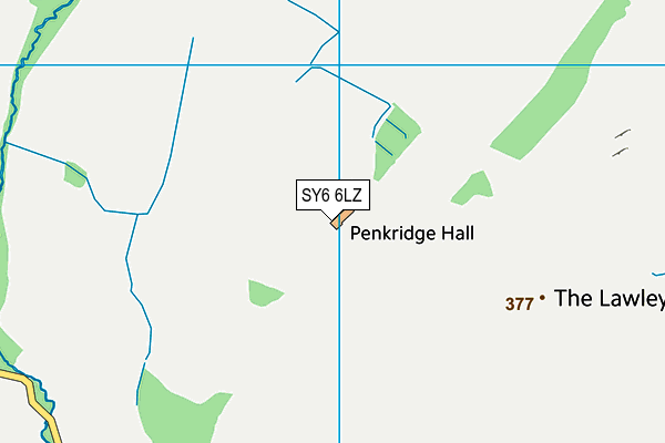 SY6 6LZ map - OS VectorMap District (Ordnance Survey)