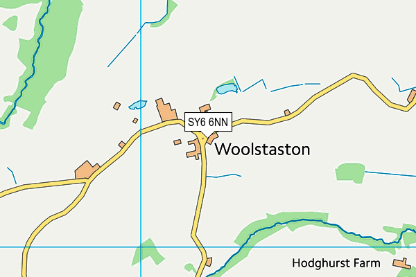 SY6 6NN map - OS VectorMap District (Ordnance Survey)