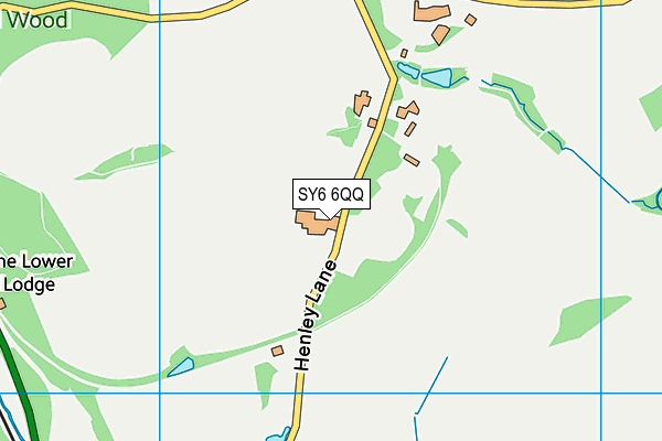 SY6 6QQ map - OS VectorMap District (Ordnance Survey)