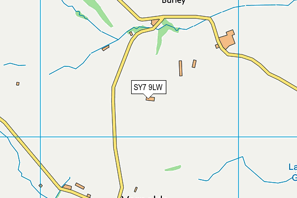 SY7 9LW map - OS VectorMap District (Ordnance Survey)