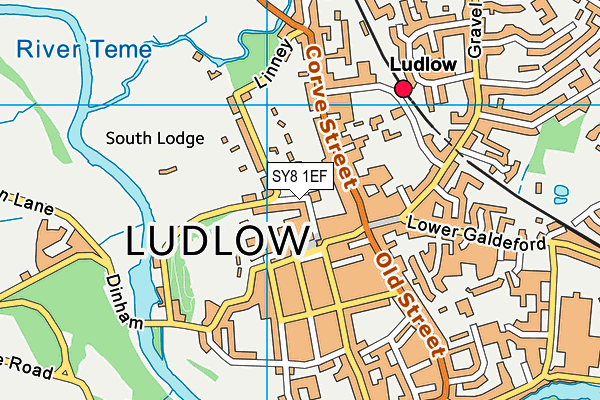 Map Of Ludlow Shropshire Sy8 1Ef Maps, Stats, And Open Data