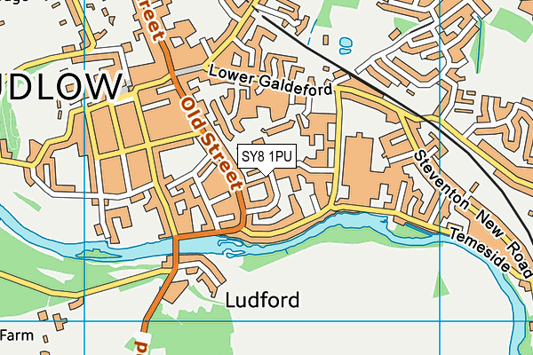 Map of LUDLOW EXPERIENCES LTD at district scale