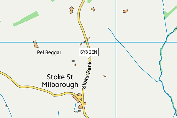 SY8 2EN map - OS VectorMap District (Ordnance Survey)