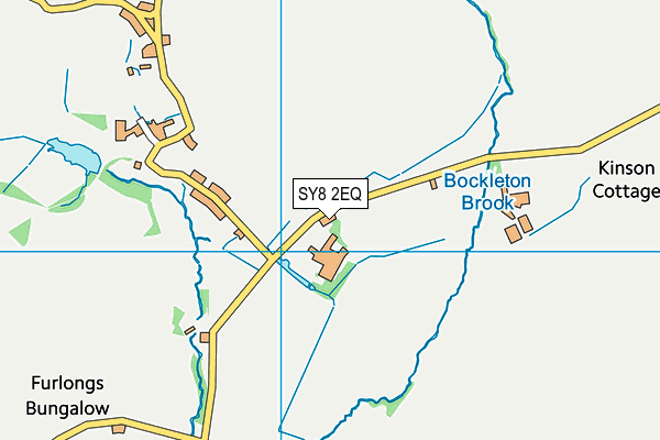 SY8 2EQ map - OS VectorMap District (Ordnance Survey)