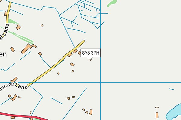 SY8 3PH map - OS VectorMap District (Ordnance Survey)