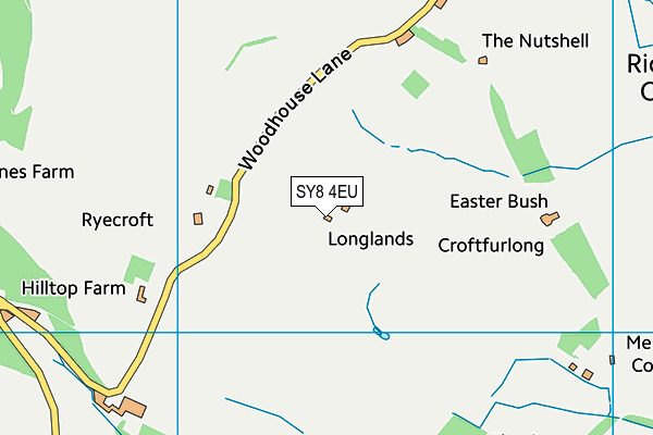 SY8 4EU map - OS VectorMap District (Ordnance Survey)