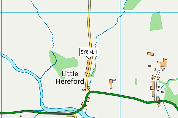 SY8 4LH map - OS VectorMap District (Ordnance Survey)