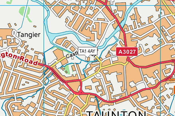 Map of A & E SERVICE LTD at district scale