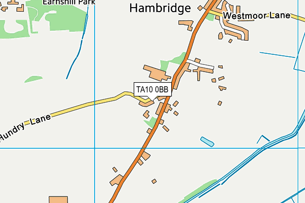 TA10 0BB map - OS VectorMap District (Ordnance Survey)