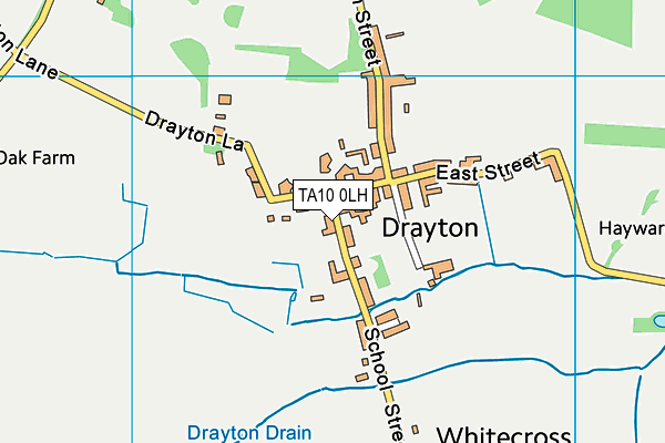 TA10 0LH map - OS VectorMap District (Ordnance Survey)