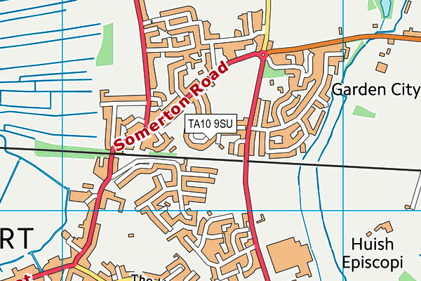 Map of T A L CONSTRUCTION LTD at district scale