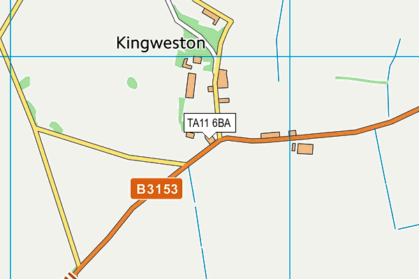 TA11 6BA map - OS VectorMap District (Ordnance Survey)