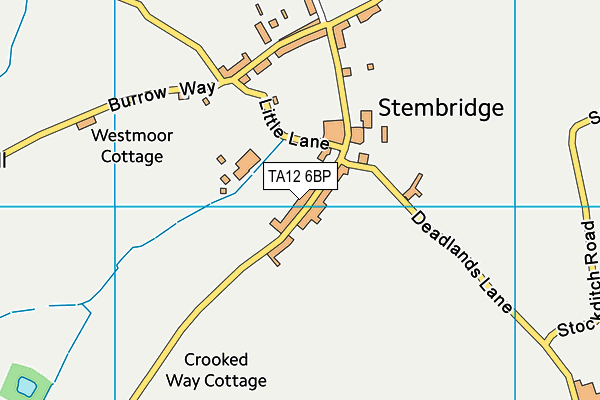 Kingsbury Episcopi Primary School map (TA12 6BP) - OS VectorMap District (Ordnance Survey)
