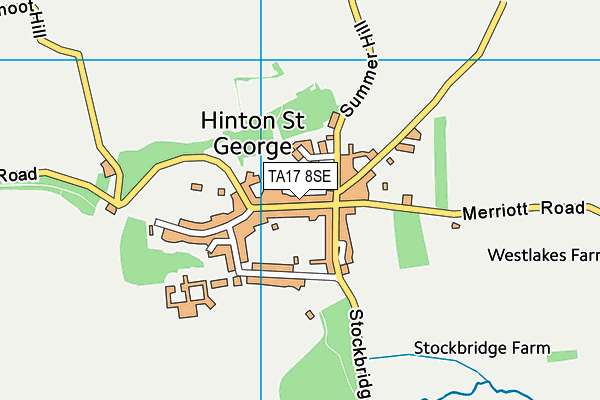 TA17 8SE map - OS VectorMap District (Ordnance Survey)