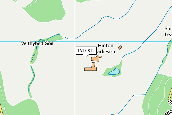 TA17 8TL map - OS VectorMap District (Ordnance Survey)