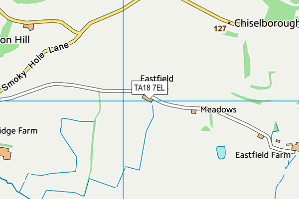 TA18 7EL map - OS VectorMap District (Ordnance Survey)