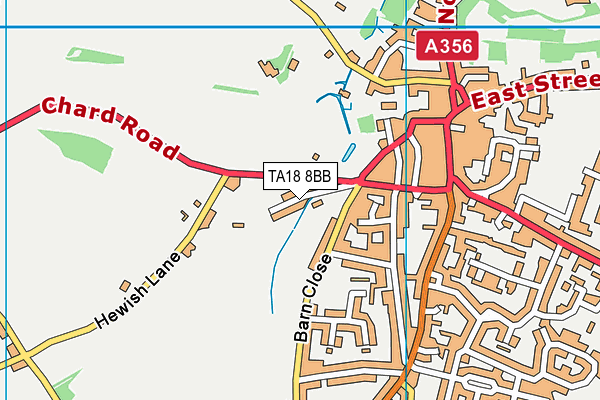 TA18 8BB map - OS VectorMap District (Ordnance Survey)